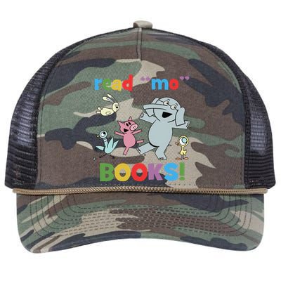 Read Mo Books Read More Books Piggie Elephant Pigeons It's Good Day To Read Book Retro Rope Trucker Hat Cap