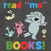 Read Mo Books Read More Books Piggie Elephant Pigeons It's Good Day To Read Book Vector Backpack