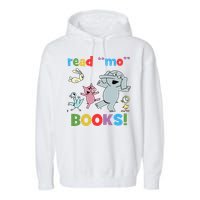 Read Mo Books Read More Books Piggie Elephant Pigeons It's Good Day To Read Book Garment-Dyed Fleece Hoodie