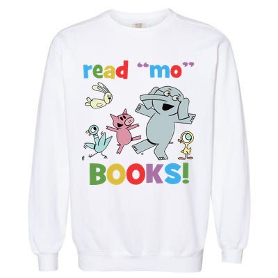 Read Mo Books Read More Books Piggie Elephant Pigeons It's Good Day To Read Book Garment-Dyed Sweatshirt