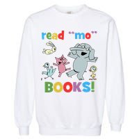 Read Mo Books Read More Books Piggie Elephant Pigeons It's Good Day To Read Book Garment-Dyed Sweatshirt