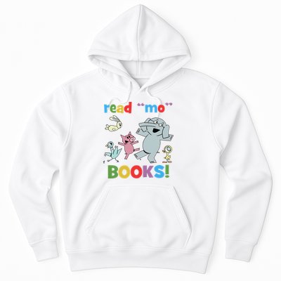Read Mo Books Read More Books Piggie Elephant Pigeons It's Good Day To Read Book Hoodie