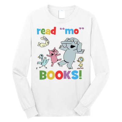 Read Mo Books Read More Books Piggie Elephant Pigeons It's Good Day To Read Book Long Sleeve Shirt