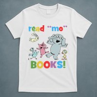 Read Mo Books Read More Books Piggie Elephant Pigeons It's Good Day To Read Book T-Shirt