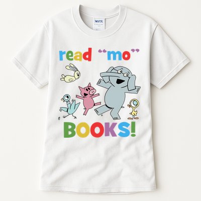 Read Mo Books Read More Books Piggie Elephant Pigeons It's Good Day To Read Book Tall T-Shirt