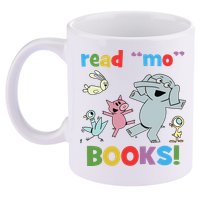 Read Mo Books Read More Books Piggie Elephant Pigeons It's Good Day To Read Book 11oz C Handle Ceramic Mug