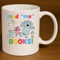 Read Mo Books Read More Books Piggie Elephant Pigeons It's Good Day To Read Book 11oz C Handle Ceramic Mug
