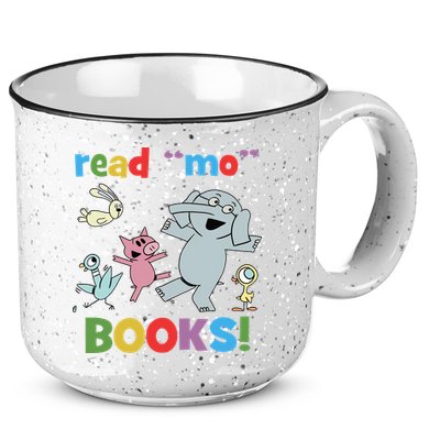 Read Mo Books Read More Books Piggie Elephant Pigeons It's Good Day To Read Book 15oz Campfire Ceramic Mug