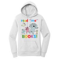 Read Mo Books Read More Books Piggie Elephant Pigeons It's Good Day To Read Book Women's Pullover Hoodie