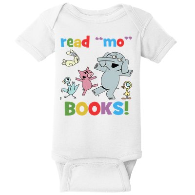 Read Mo Books Read More Books Piggie Elephant Pigeons It's Good Day To Read Book Baby Bodysuit