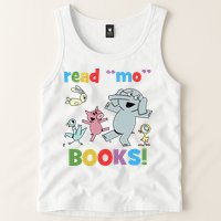 Read Mo Books Read More Books Piggie Elephant Pigeons It's Good Day To Read Book Tank Top