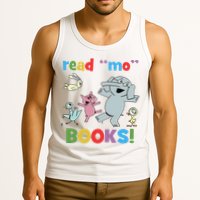 Read Mo Books Read More Books Piggie Elephant Pigeons It's Good Day To Read Book Tank Top