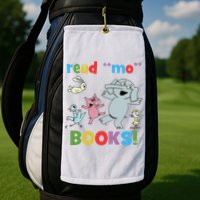 Read Mo Books Read More Books Piggie Elephant Pigeons It's Good Day To Read Book Golf Towel