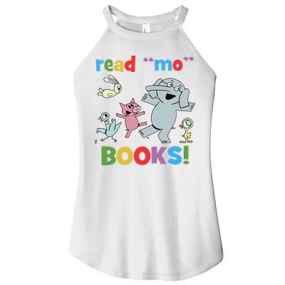 Read Mo Books Read More Books Piggie Elephant Pigeons It's Good Day To Read Book Women's Perfect Tri Rocker Tank