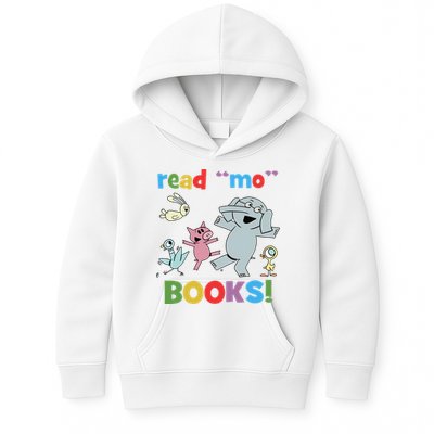 Read Mo Books Read More Books Piggie Elephant Pigeons It's Good Day To Read Book Kids Hoodie