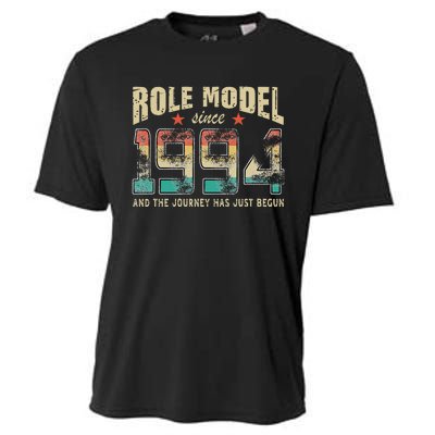 Role Model Born 1994 And The Journey Has Just Begun Birthday Cooling Performance Crew T-Shirt