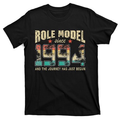 Role Model Born 1994 And The Journey Has Just Begun Birthday T-Shirt