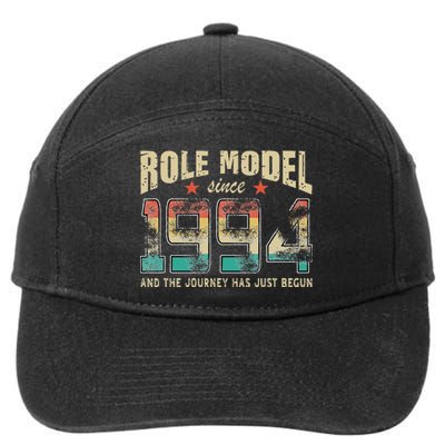 Role Model Born 1994 And The Journey Has Just Begun Birthday 7-Panel Snapback Hat