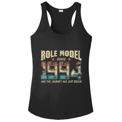 Role Model Born 1994 And The Journey Has Just Begun Birthday Ladies PosiCharge Competitor Racerback Tank