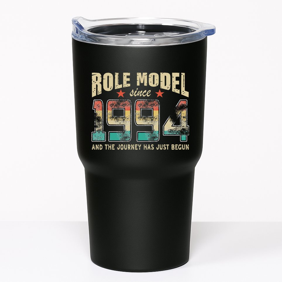 Role Model Born 1994 And The Journey Has Just Begun Birthday Tumbler