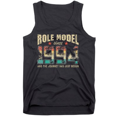 Role Model Born 1994 And The Journey Has Just Begun Birthday Tank Top