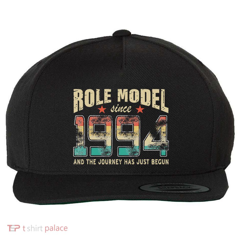 Role Model Born 1994 And The Journey Has Just Begun Birthday Wool Snapback Cap