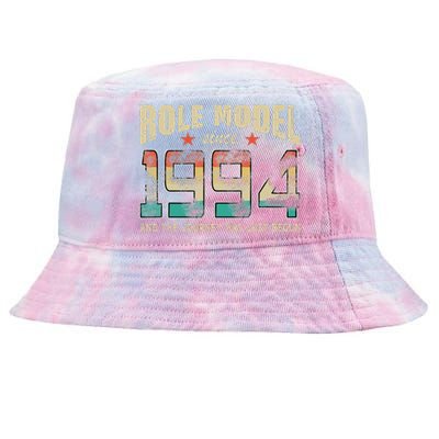 Role Model Born 1994 And The Journey Has Just Begun Birthday Tie-Dyed Bucket Hat