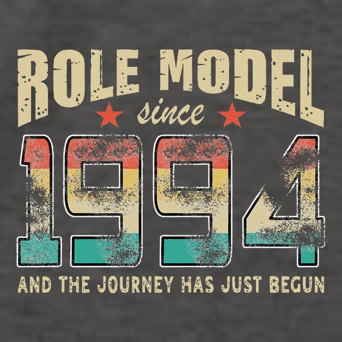 Role Model Born 1994 And The Journey Has Just Begun Birthday Vector Backpack