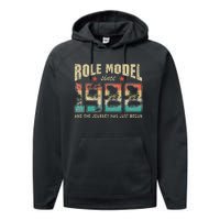 Role Model Born 1988 And The Journey Has Just Begun Birthday Performance Fleece Hoodie