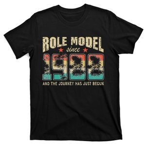 Role Model Born 1988 And The Journey Has Just Begun Birthday T-Shirt