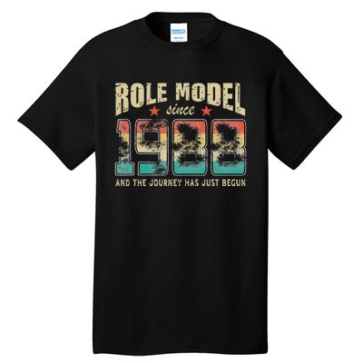 Role Model Born 1988 And The Journey Has Just Begun Birthday Tall T-Shirt