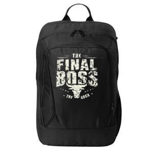 Rock Music Boss Final White Design Fun Music Lover City Backpack