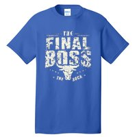 Rock Music Boss Final White Design Fun Music Lover Tall T-Shirt