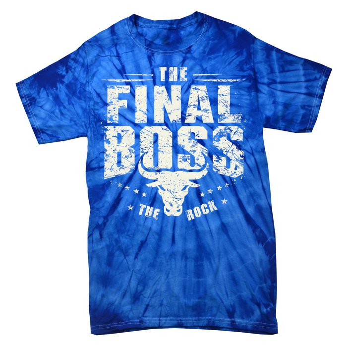 Rock Music Boss Final White Design Fun Music Lover Tie-Dye T-Shirt