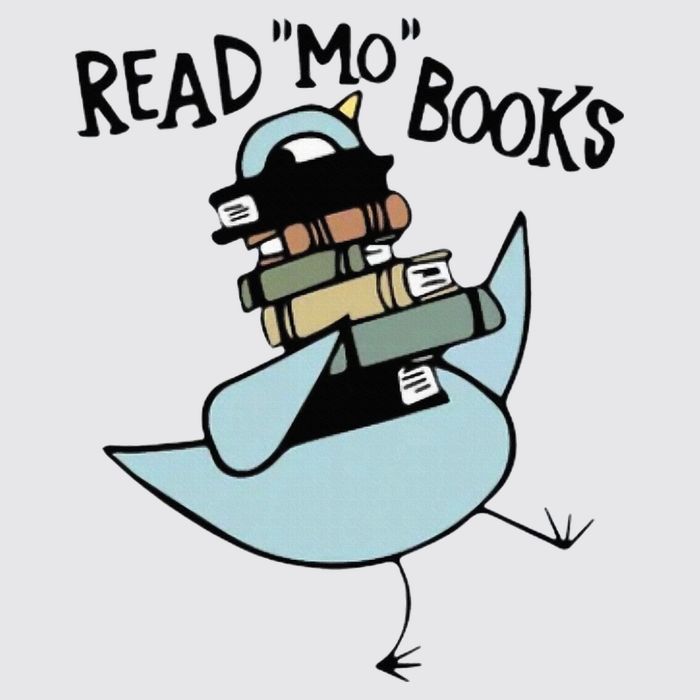Read Mo Books Pigeon Library Reading Books Reader 2024 Womens Funnel Neck Pullover Hood
