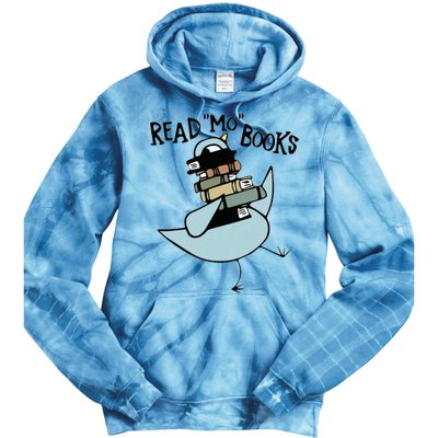 Read Mo Books Pigeon Library Reading Books Reader 2024 Tie Dye Hoodie