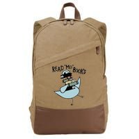 Read Mo Books Pigeon Library Reading Books Reader 2024 Cotton Canvas Backpack