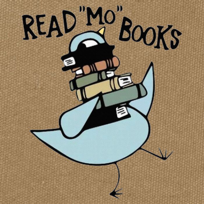 Read Mo Books Pigeon Library Reading Books Reader 2024 Cotton Canvas Backpack
