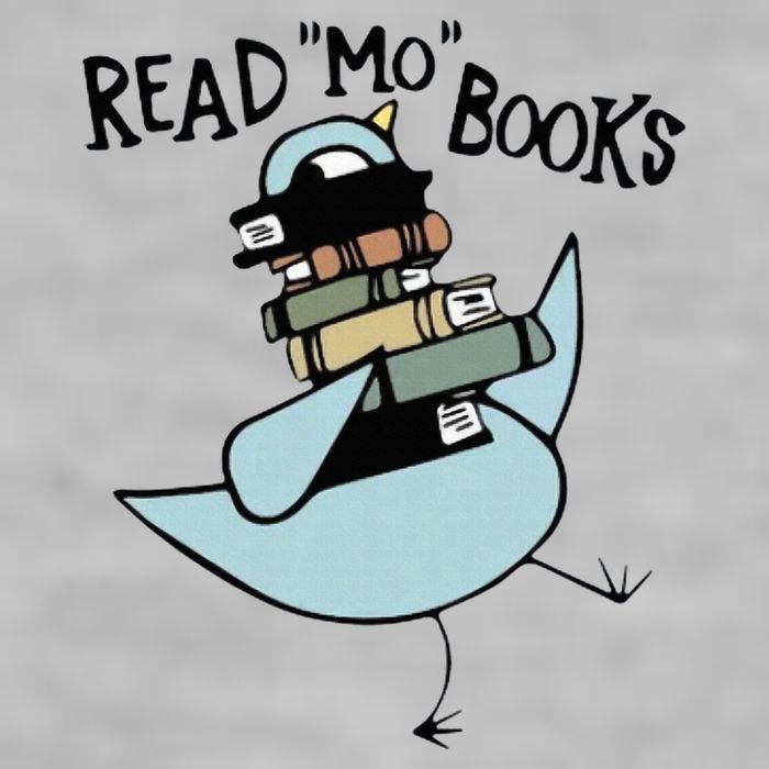 Read Mo Books Pigeon Library Reading Books Reader 2024 Ladies PosiCharge Tri-Blend Wicking Tank