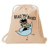 Read Mo Books Pigeon Library Reading Books Reader 2024 Drawstring Bag