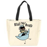 Read Mo Books Pigeon Library Reading Books Reader 2024 Zip Tote Bag