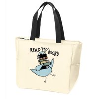 Read Mo Books Pigeon Library Reading Books Reader 2024 Zip Tote Bag