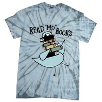 Read Mo Books Pigeon Library Reading Books Reader 2024 Tie-Dye T-Shirt