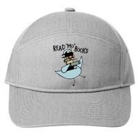 Read Mo Books Pigeon Library Reading Books Reader 2024 7-Panel Snapback Hat