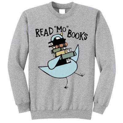 Read Mo Books Pigeon Library Reading Books Reader 2024 Tall Sweatshirt