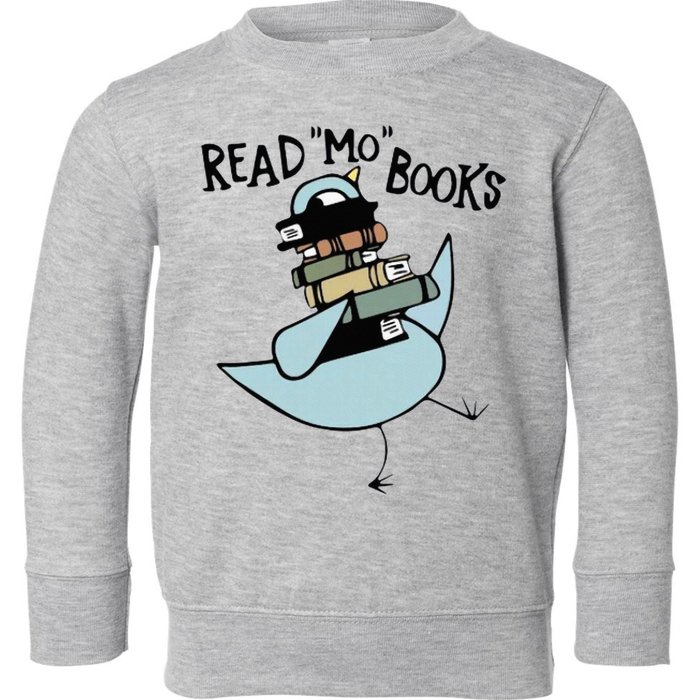 Read Mo Books Pigeon Library Reading Books Reader 2024 Toddler Sweatshirt