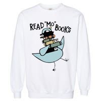 Read Mo Books Pigeon Library Reading Books Reader 2024 Garment-Dyed Sweatshirt