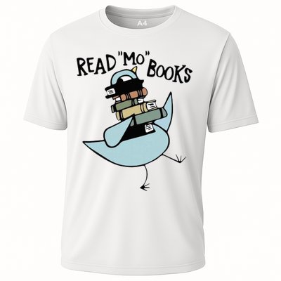 Read Mo Books Pigeon Library Reading Books Reader 2024 Performance Shirt