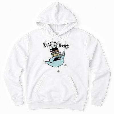 Read Mo Books Pigeon Library Reading Books Reader 2024 Hoodie
