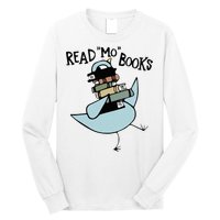 Read Mo Books Pigeon Library Reading Books Reader 2024 Long Sleeve Shirt